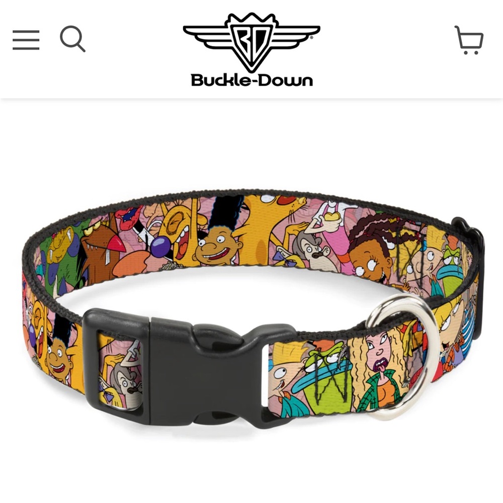 2/$20 NEW NICKELODEON Dog Pet Collar Adjustable SMALL 9” - 15” Neck Size